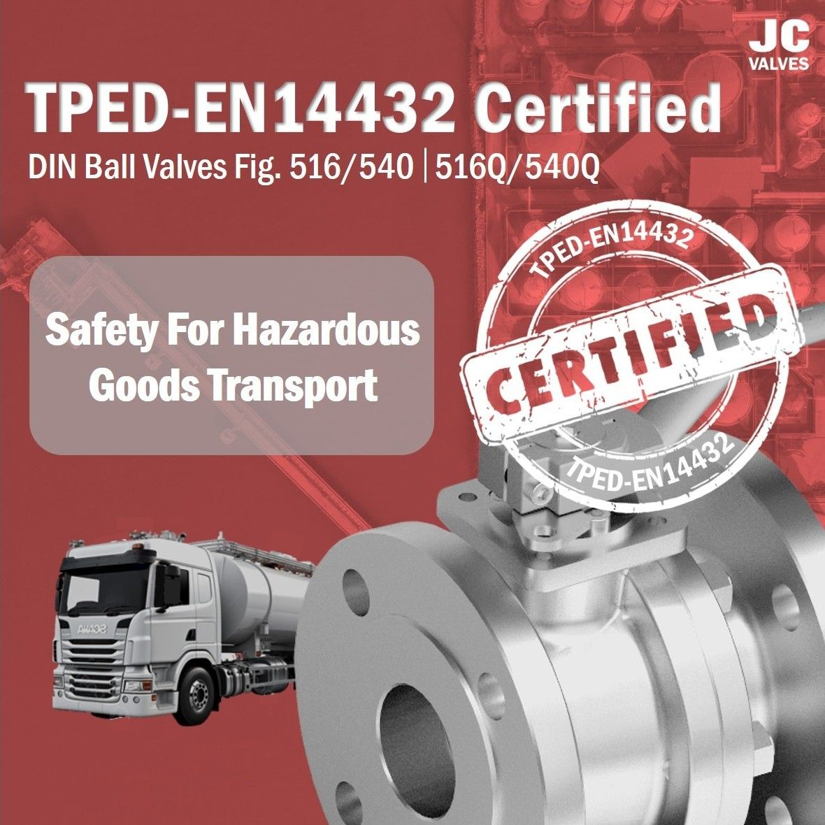 Tubi Valves JC EN14432