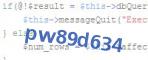 verification code